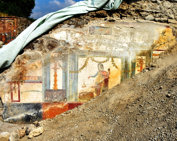 L’affresco di un Priapo