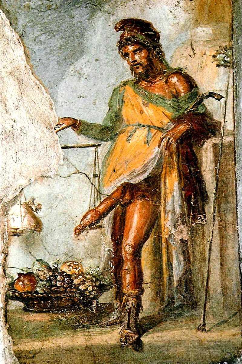 Fresco of Priapo