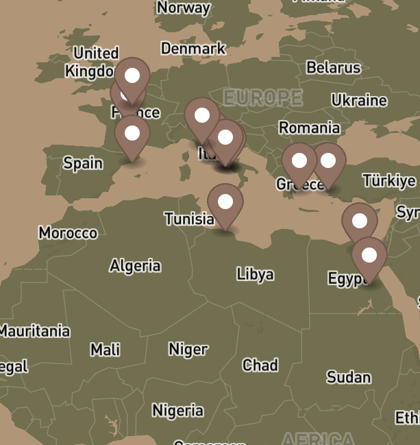 geolocalization map